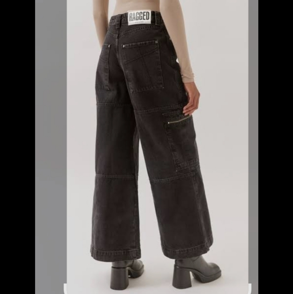 Ragged Wide leg skater